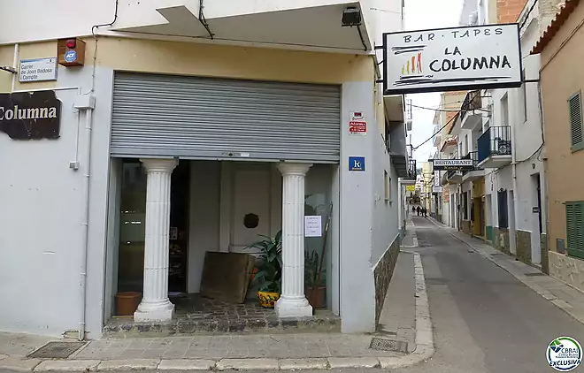En venta restaurant centre Roses